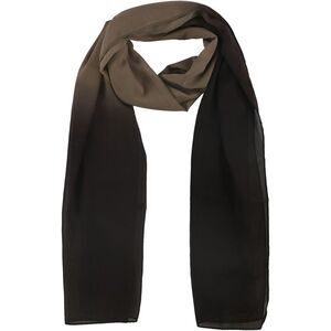 Verona Collection Womens Hand Dyed Hijab Scarf Wrap, darkbeige, One Size